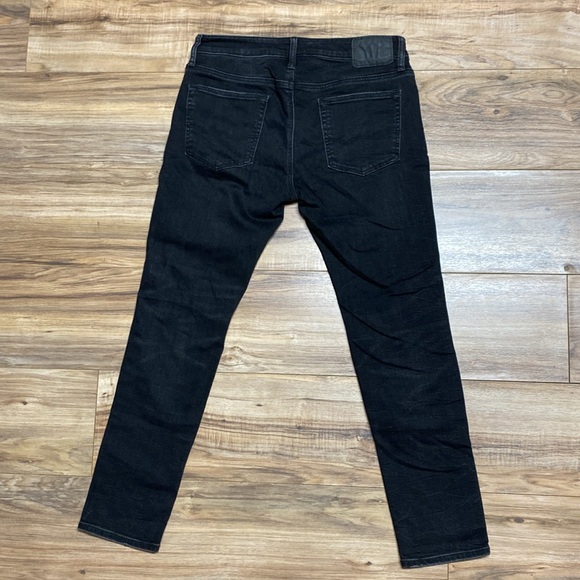 American Eagle men’s Flex Skinny fit distressed black jeans - Picture 2 of 5